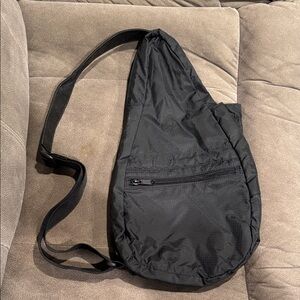 LLBean Ameribag Healthy Back Pack Black Bag